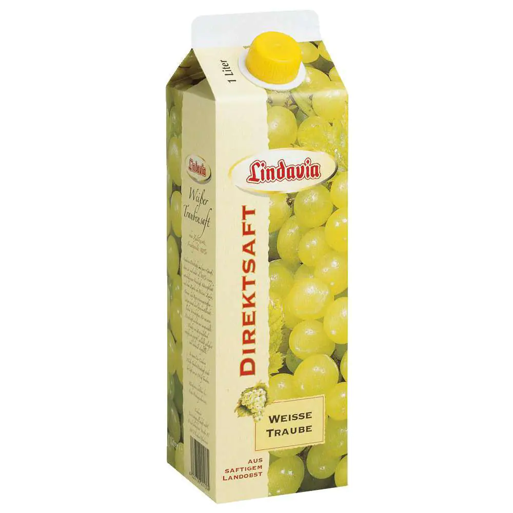 Lindavia Traubensaft weiss Direktsaft 1 l