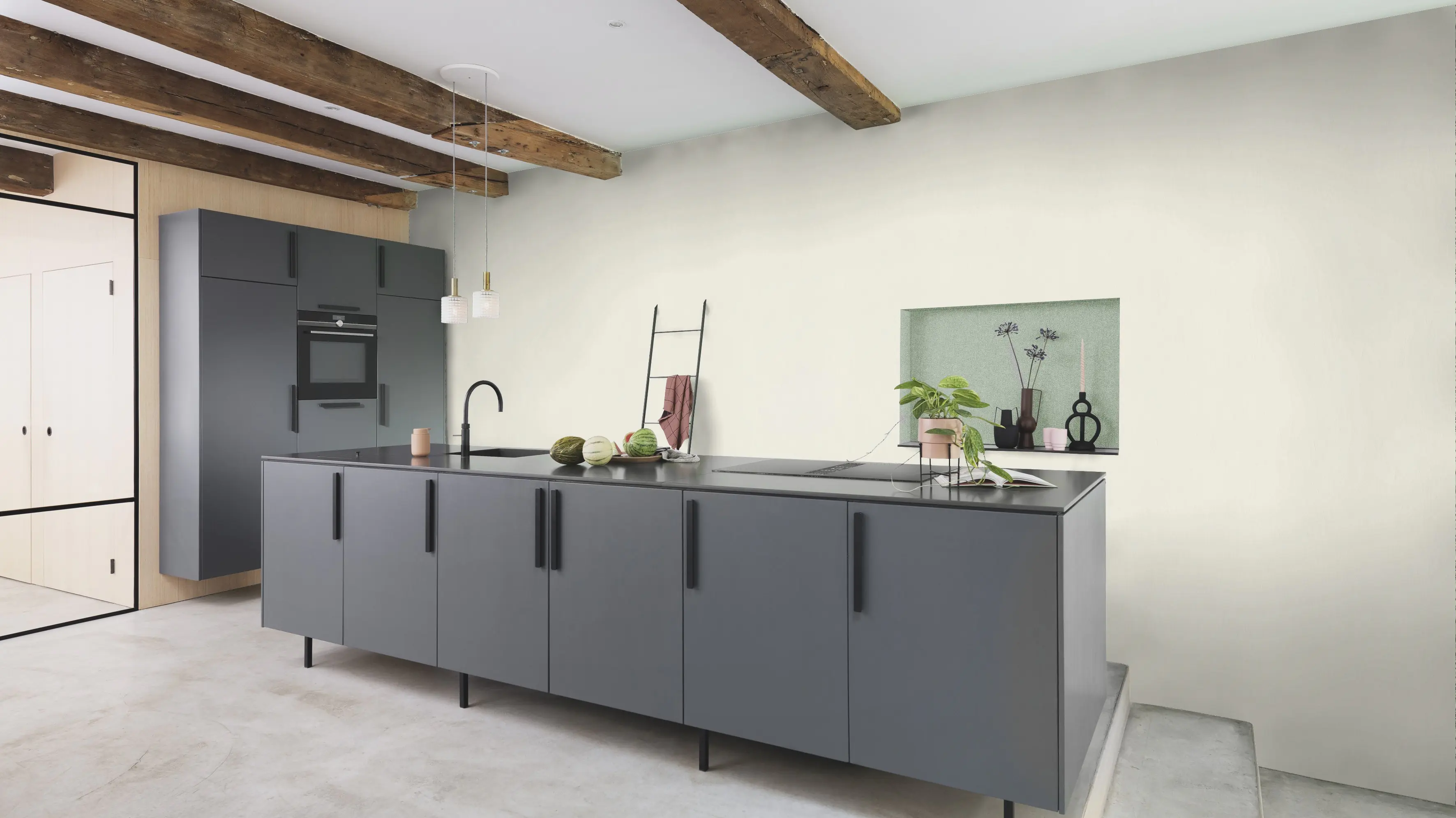 Rasch Vliestapete 540802 Rock'n Roll uni weiß 10,05 x 0,53 m