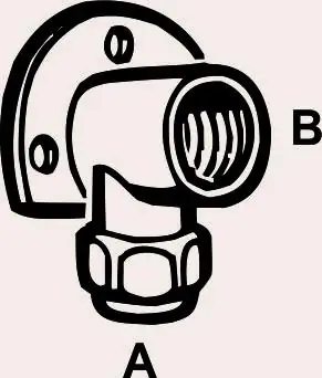 Klemmring Wandscheibe Ø 18 mm / IG 1/2"