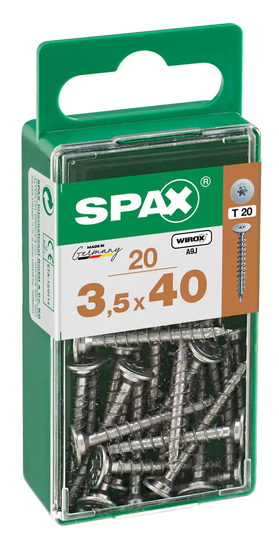 Spax Möbelbauschrauben 3.5 x 40 mm TX 20 - 20 Stk.