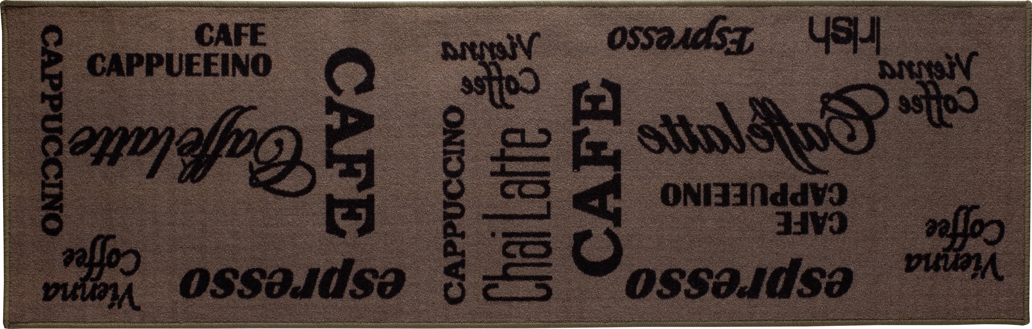 Andiamo Küchenläufer Espresso braun, 57 x 180 cm