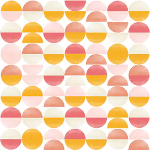 4014995338884 Braun & Company Servietten Motiv Soft Circles puder 33 x 33 cm - 20er Pack