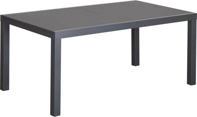 Primaster Garten-Essgruppe Fano mit ausziehbarem Tisch & 4 Stapelstühlen