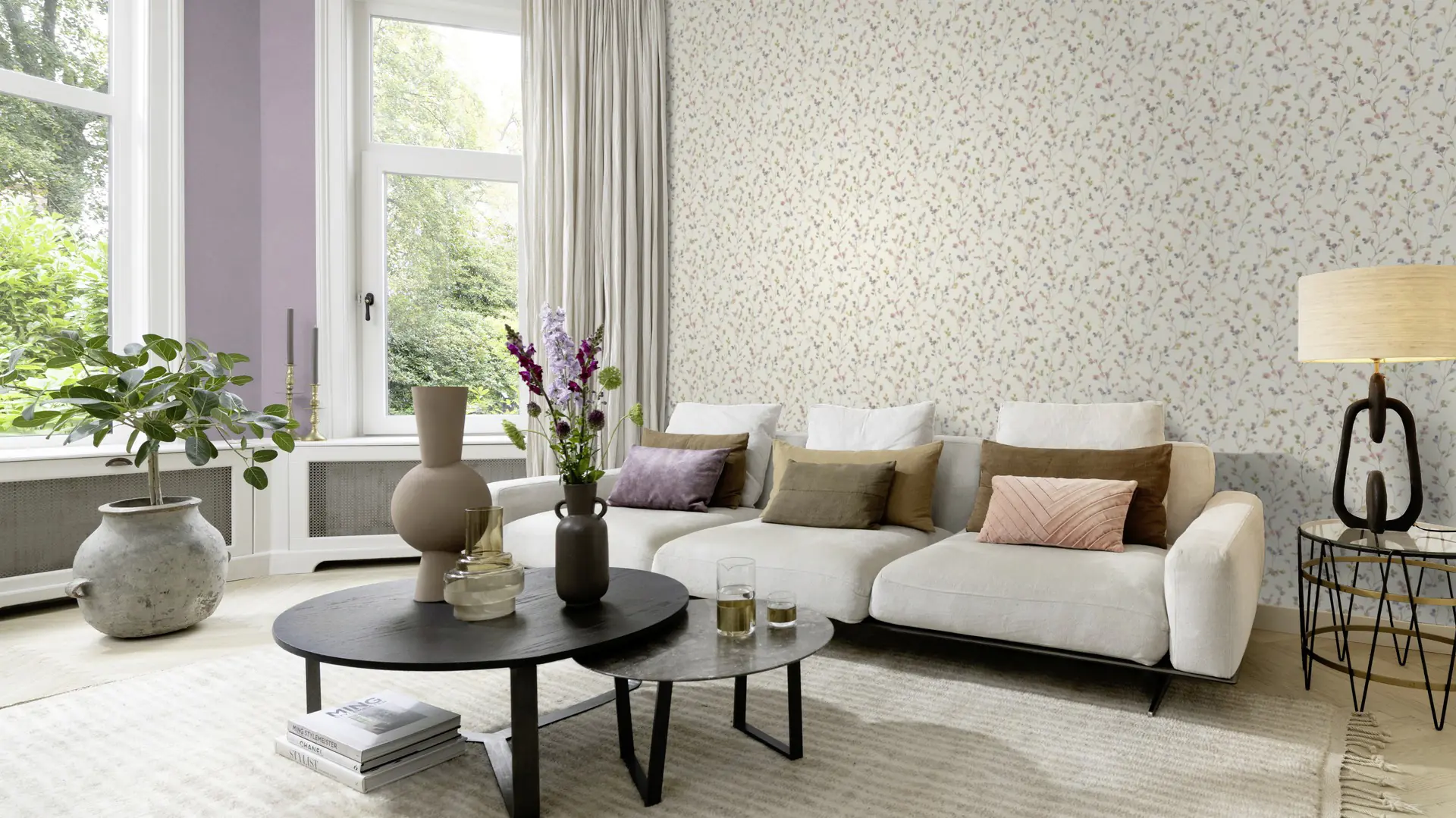 Rasch Vliestapete 448535 Florentine uni lila 10,05 x 0,53 m Rasch Vliestapete 448535 Florentine uni lila 10,05 x 0,53 m