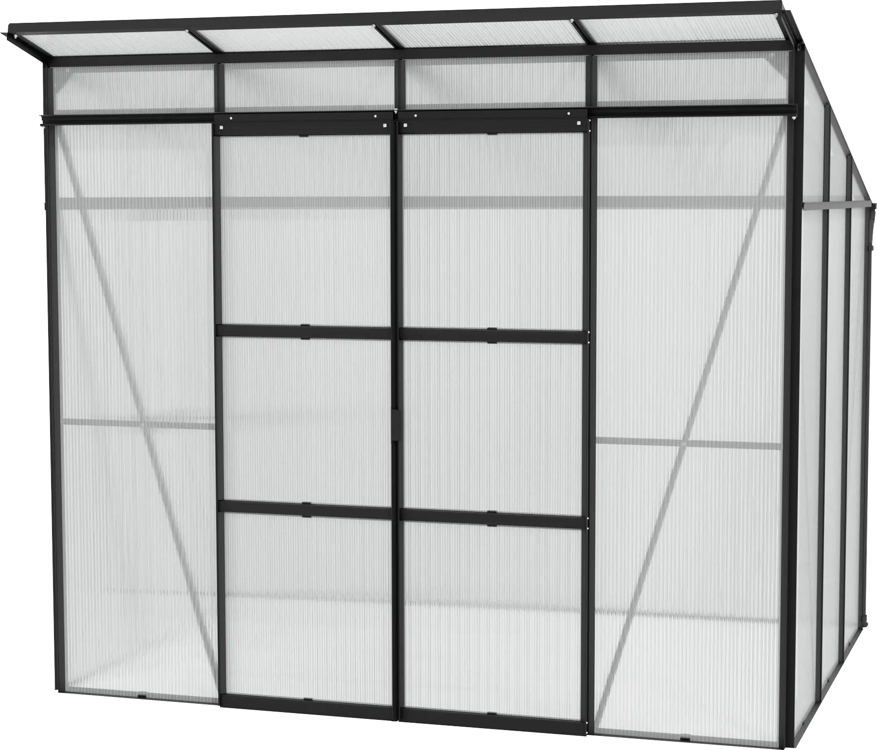 Vitavia Gewächshaus Freya 5900 254 x 192 cm 6 mm Hohlkammerplatten