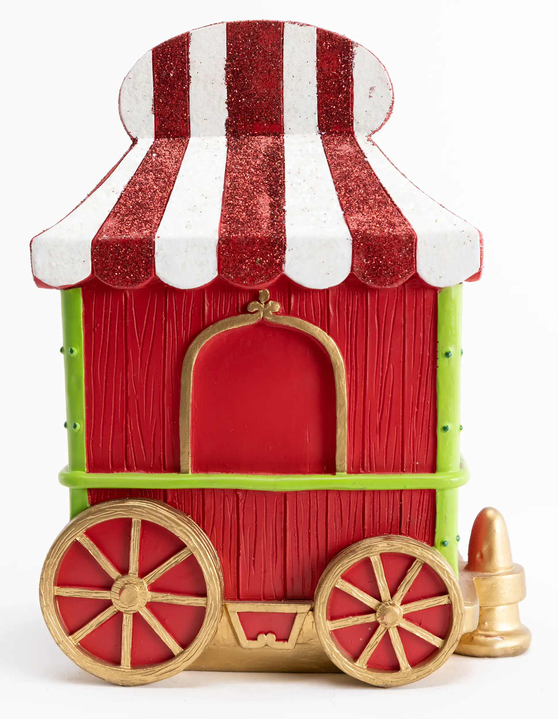 TrendLine Dekofigur Weihnachtstruck 21 x 16 cm rot