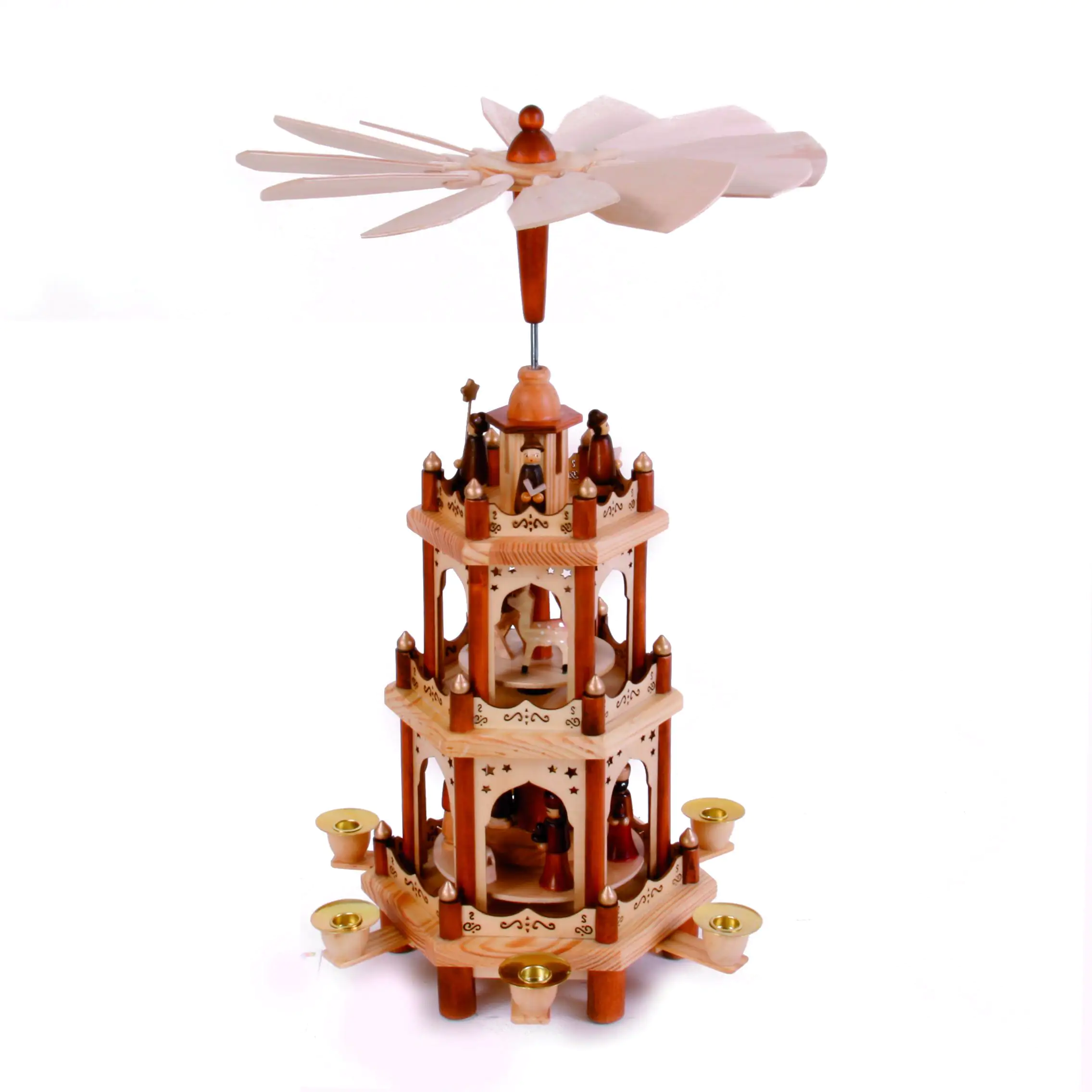 Riffelmacher Pyramide mit 3 Ebenen orientalisch 45 cm