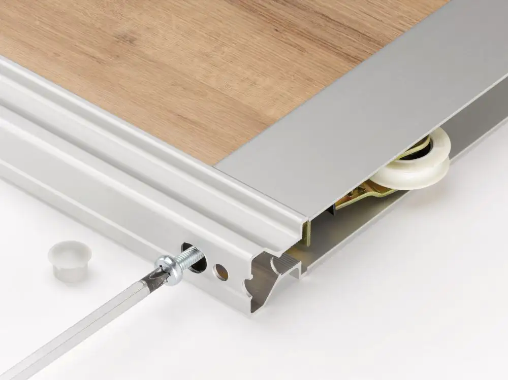 Schiebetür-Baupaket Rapid Eiche Country/Pinie white