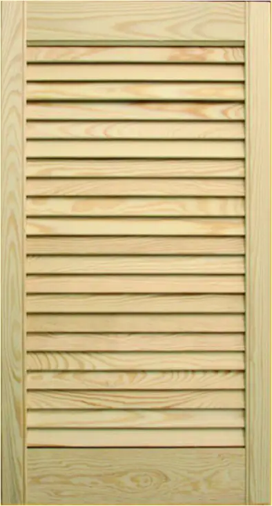 Lamellentür 39,5 x 39,4 x 2,2 cm, Kiefer
