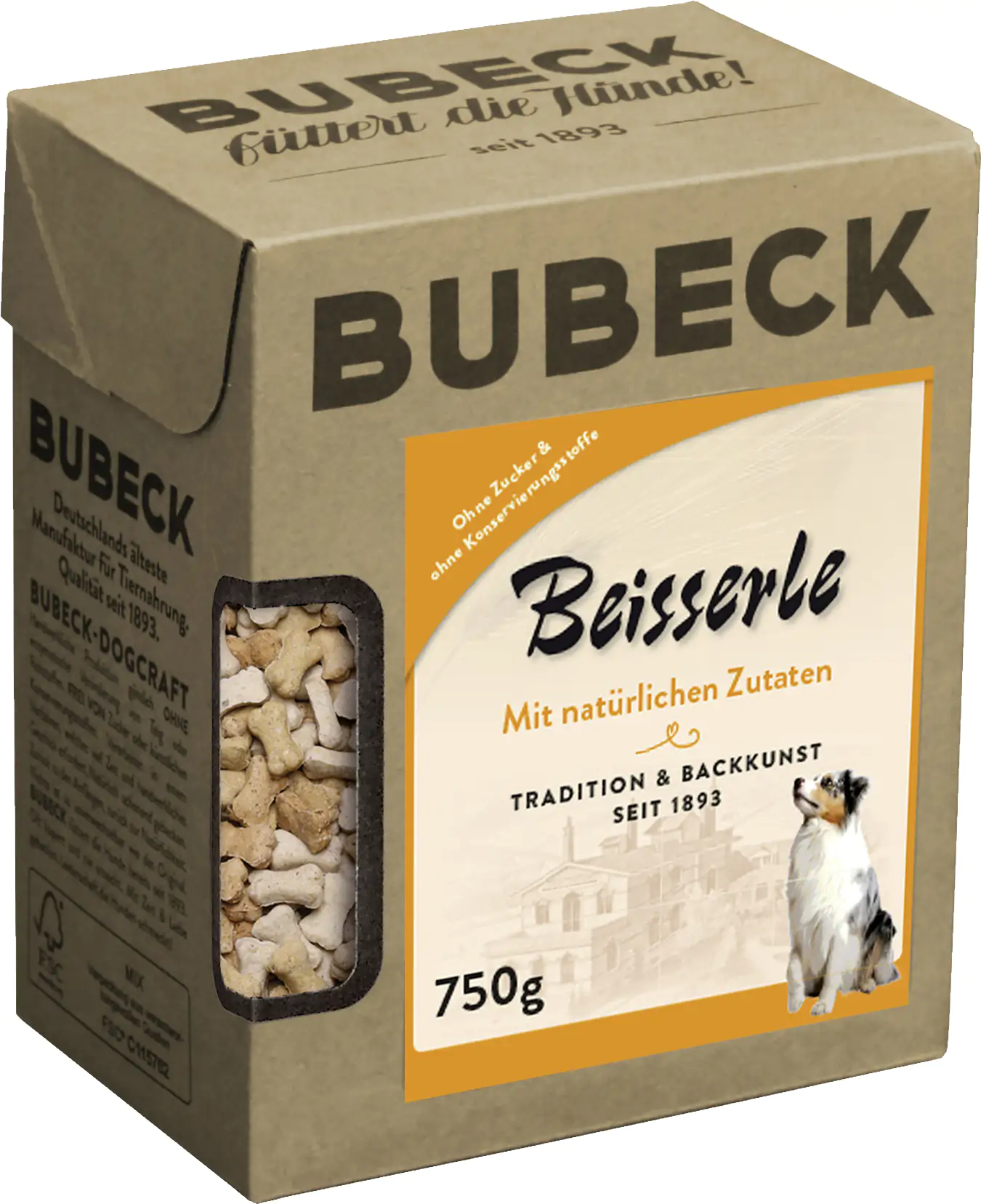 Bubeck Beisserle Adult Hundekuchen 750 g