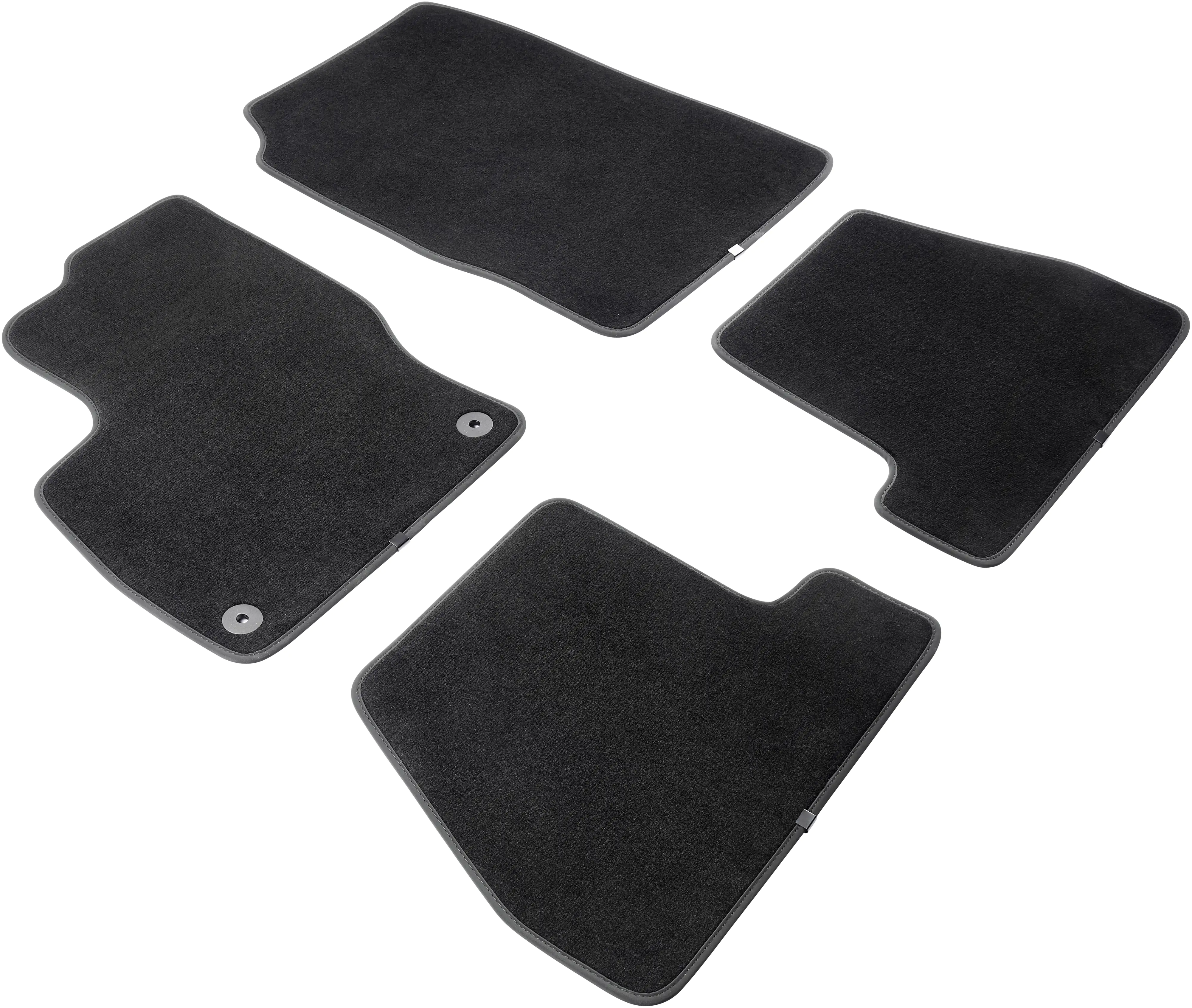 Walser Passform Fußmatten Premium für Ford Focus, Focus Turnier