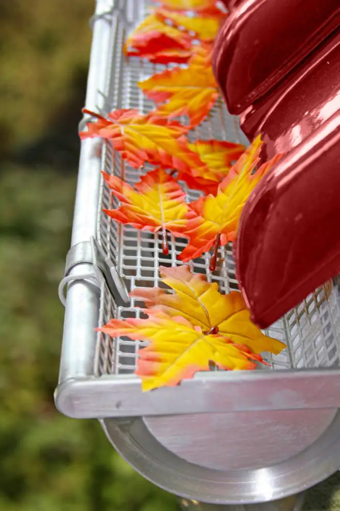 Sarei Laubstop für Dachrinnen grau, 59,5 cm