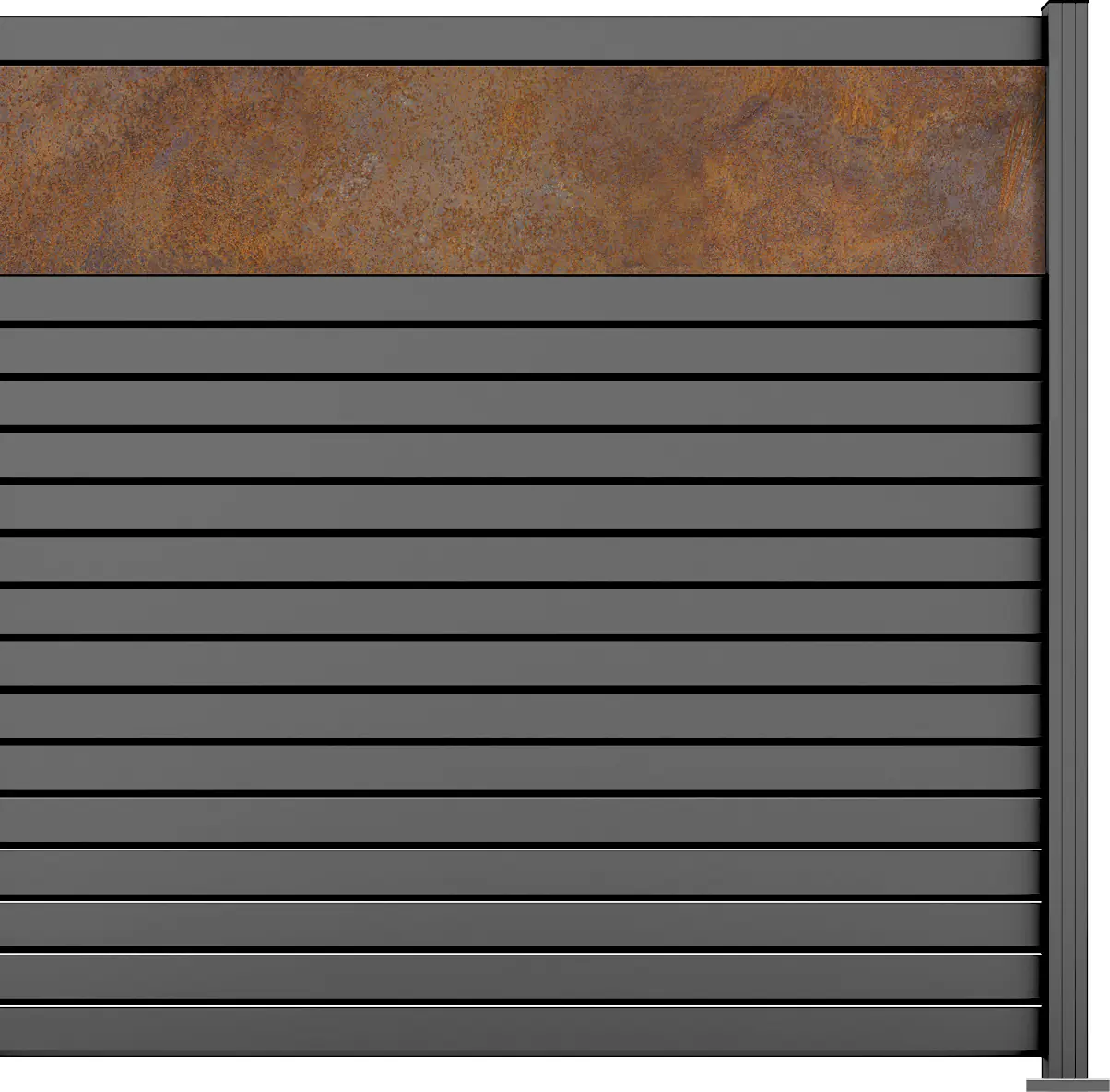 Ambiente Alu-Zaun Erweiterungsset Rhombus MINI 187 x 184,2 cm grau Ambiente Alu-Zaun Erweiterungsset Rhombus MINI 187 x 184,2 cm grau