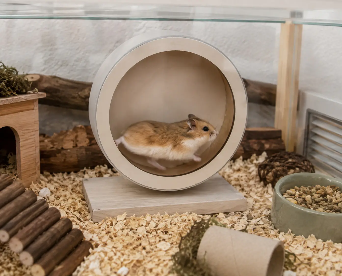 Nobby Woodland Holzlaufrad CORK Ø 15 cm
