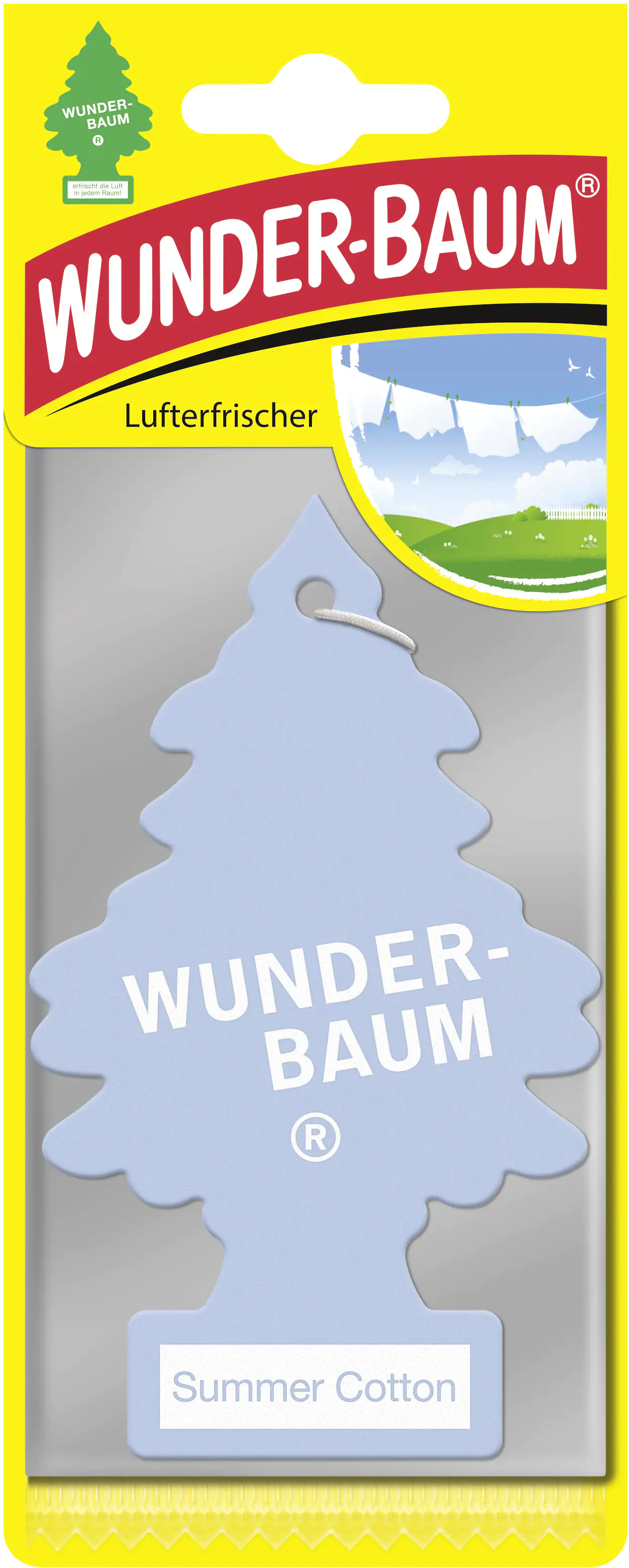 Wunderbaum Papierlufterfrischer Summer Cotton