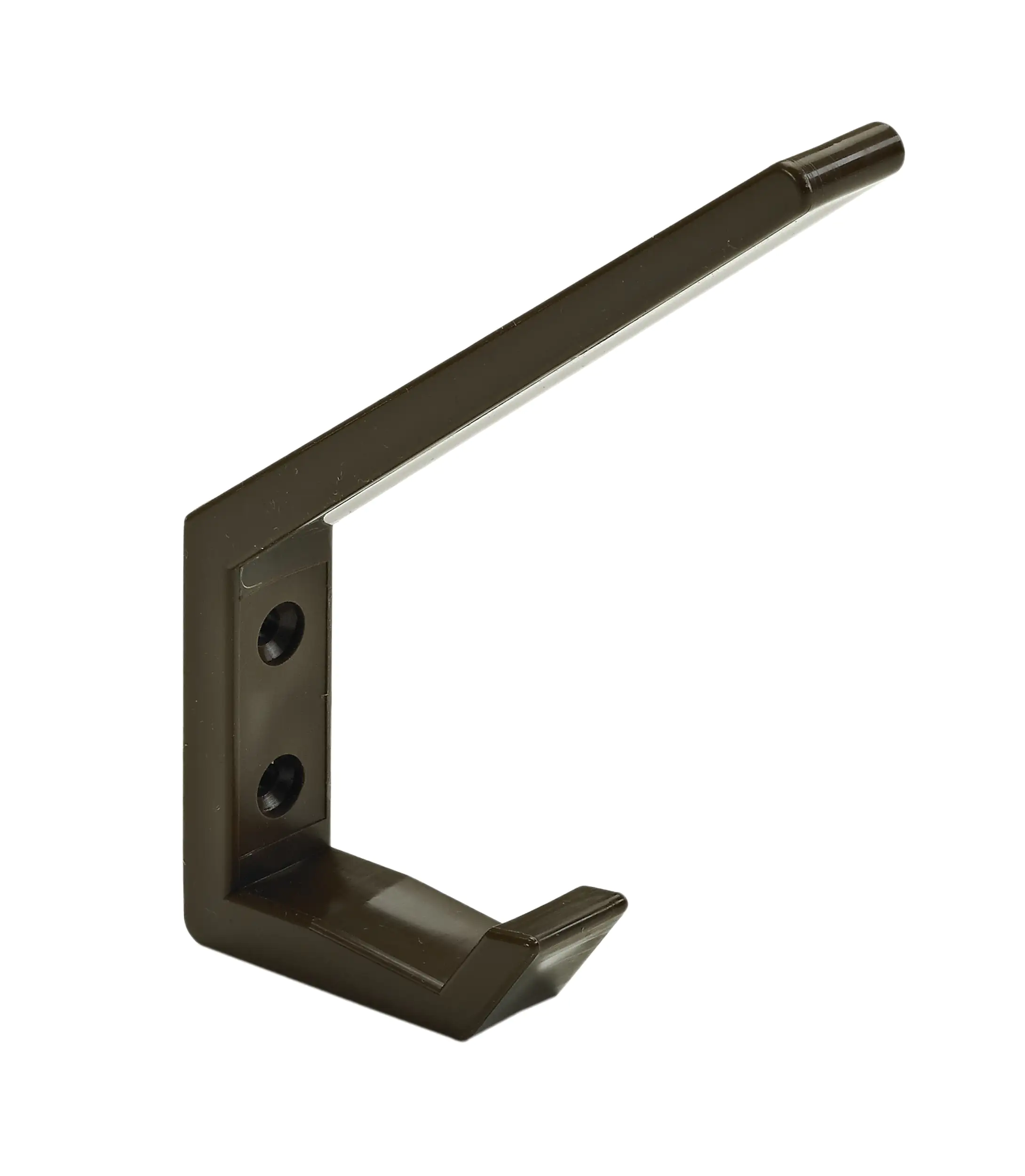 Hettich Hut- & Mantelhaken 13,5 x 1,8 x 9,0 cm Kunststoff braun - 1 Stück Hettich Hut- & Mantelhaken 13,5 x 1,8 x 9,0 cm Kunststoff braun - 1 Stück