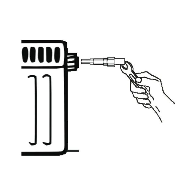 Cornat Stufenschlüssel mit Nut 3/8" bis 1" 3/8"-1"
