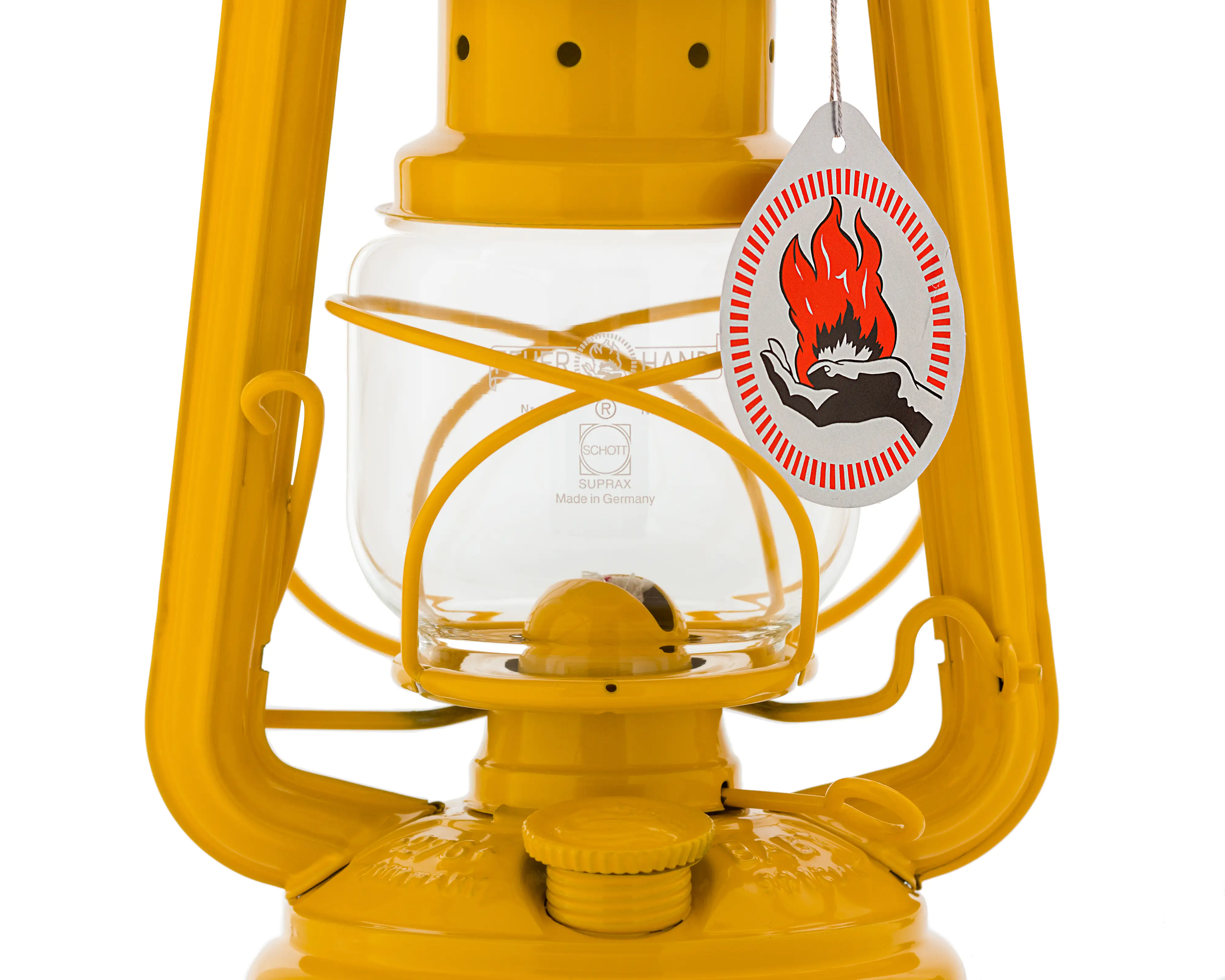 Feuerhand Sturmlaterne Baby Special 276 15 x 26,5 x 13,5 cm signal yellow