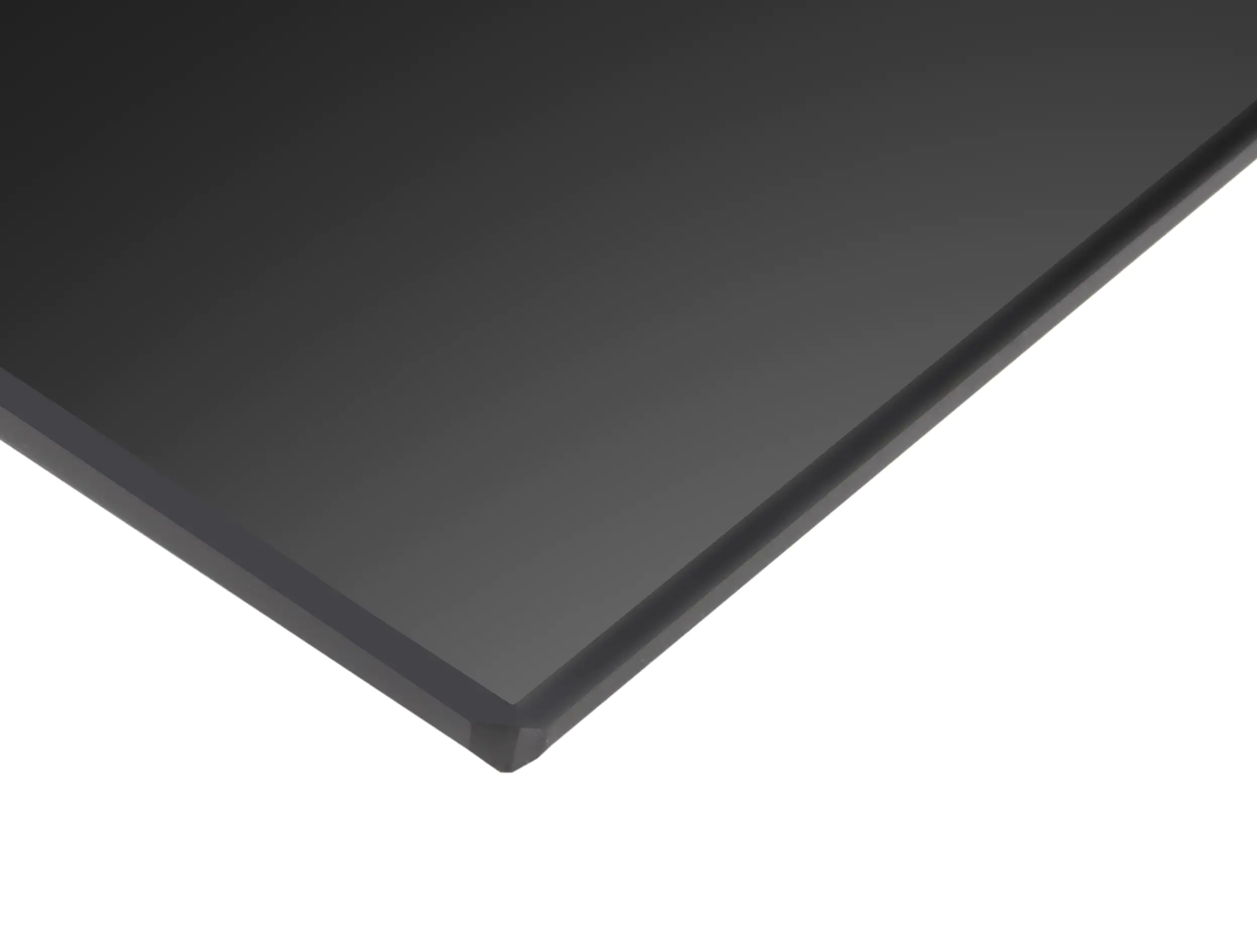 TrendLine Küchenrückwand Glas schwarz 60 x 40 cm, 5 mm