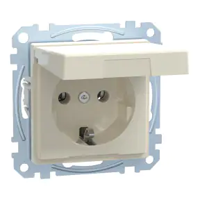 Merten Steckdose Klappdeckel System M, MEG2311-0344 Merten Steckdose Klappdeckel System M, MEG2311-0344