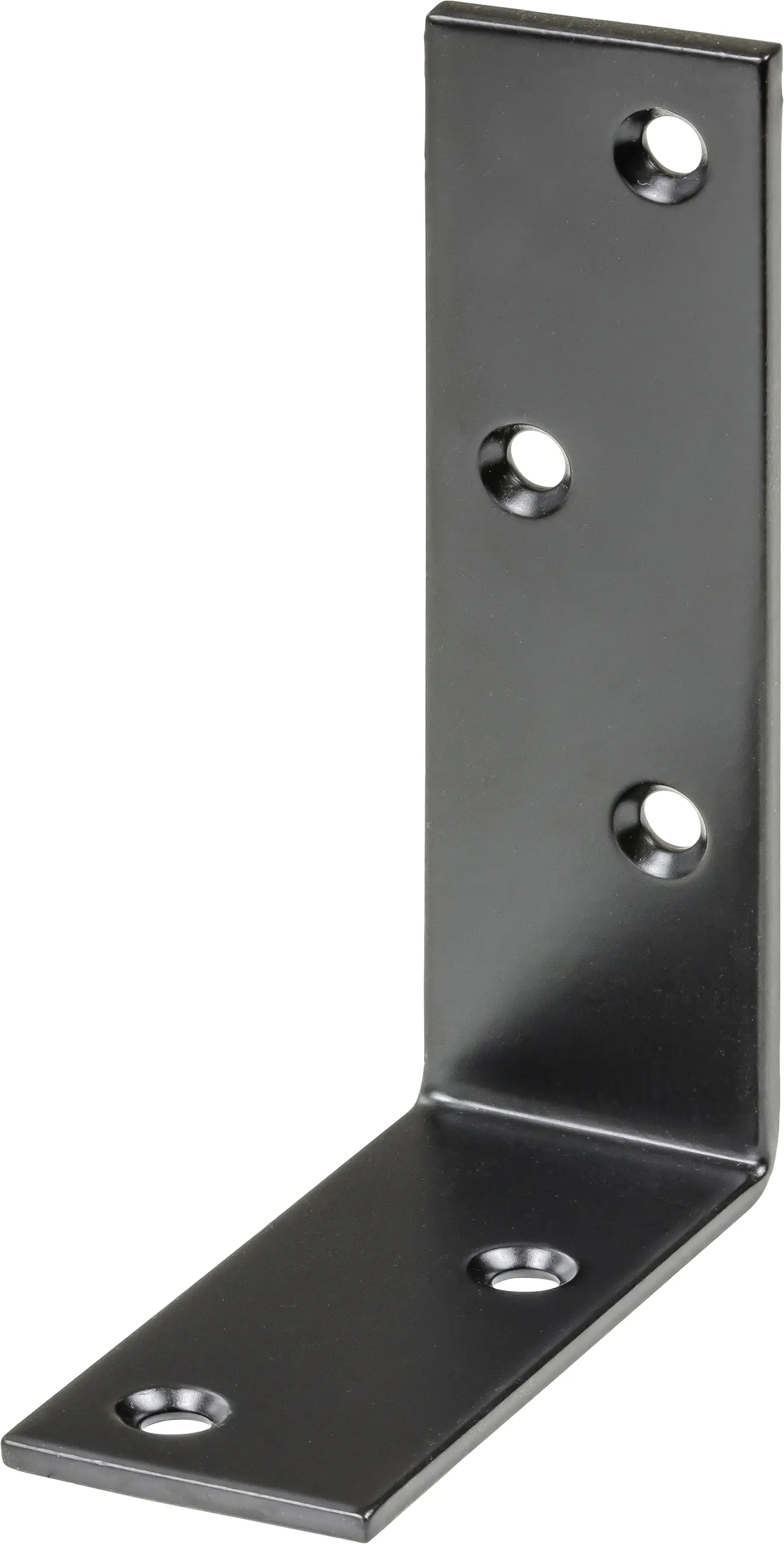 Vormann Balkenwinkel 100 x 75 x 30 mm Stahl schwarz stark