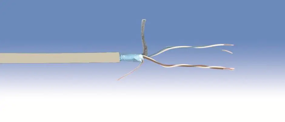 Netzwerkkabel Cat 7 1000 Mhz - 25 Meter, grau