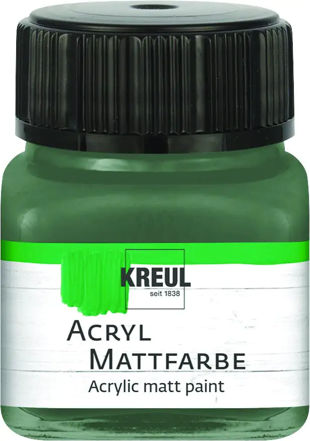 Kreul Acryl Mattfarbe russisch grün 20 ml