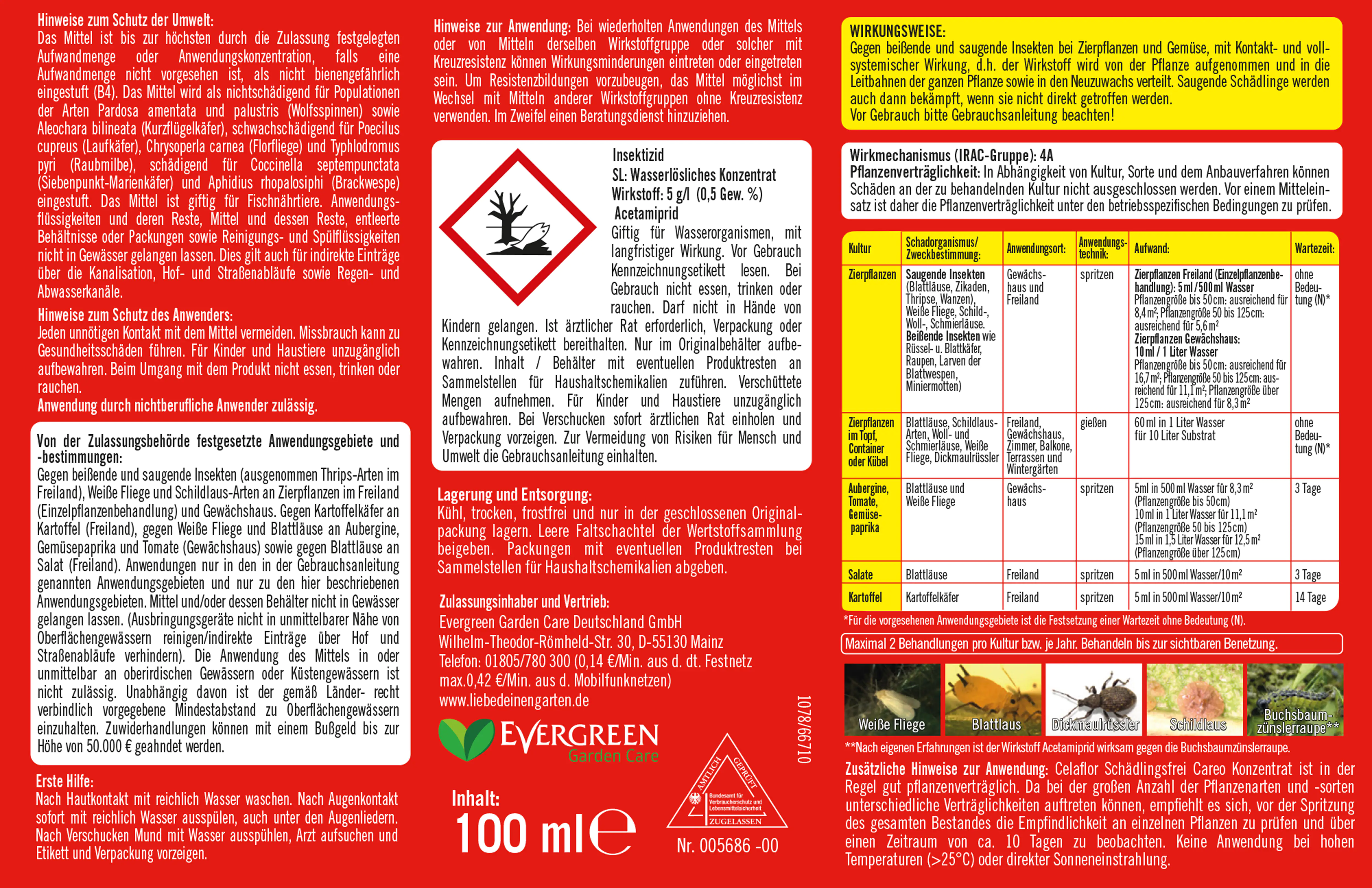 Celaflor Schädlingsfrei Careo 100 ml