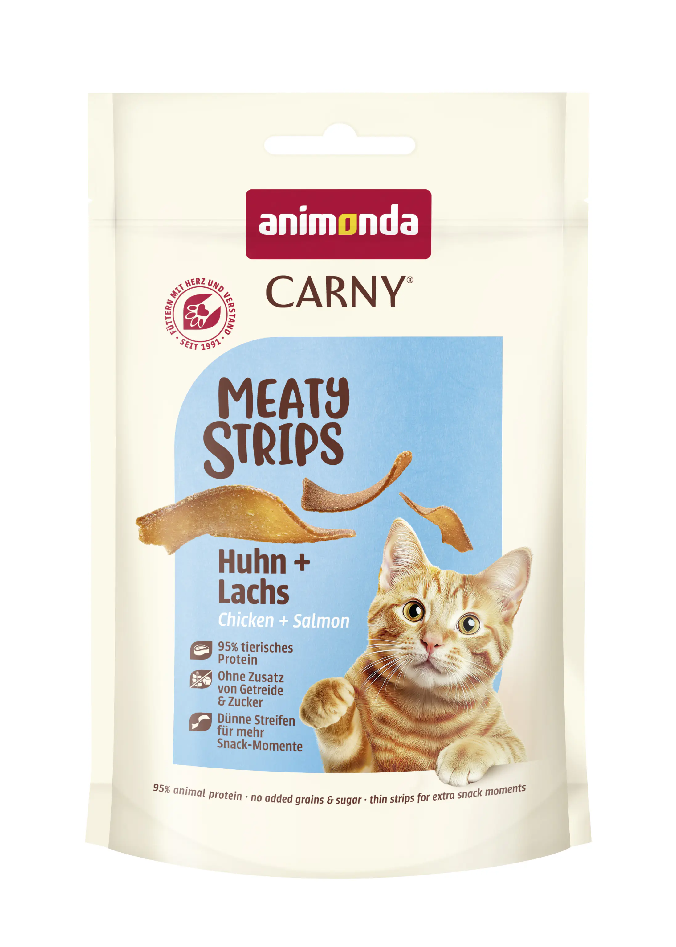 Animonda Carny Meaty Strips Katzensnack Adult 50 g Huhn