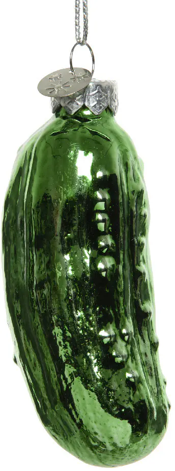 Kaemingk Glashänger Gurke grün 3 x 3 x 8,5 cm Kaemingk Glashänger Gurke grün 3 x 3 x 8,5 cm