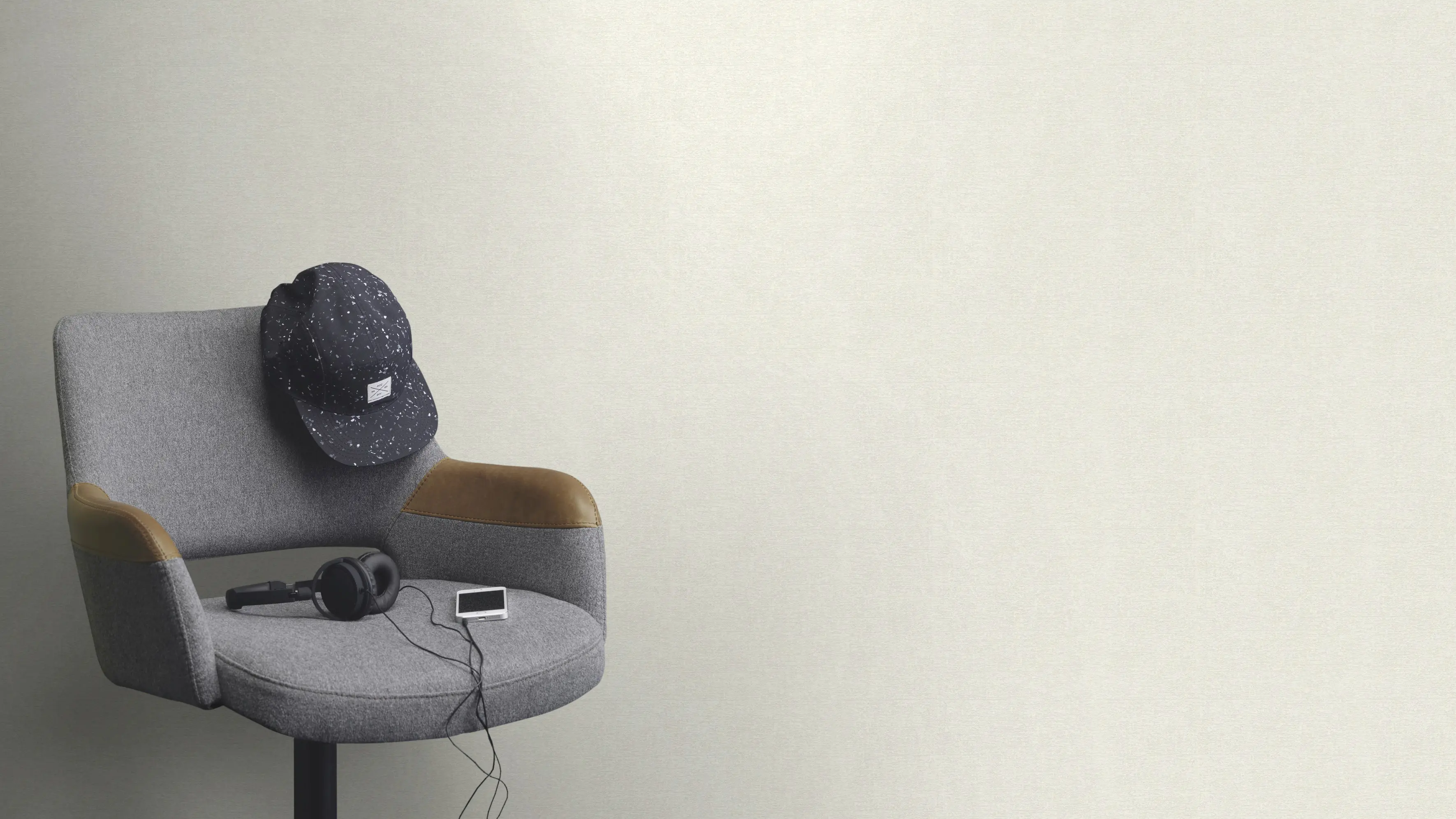 Rasch Vliestapete Uni weiß offwhite 10,05 x 0,53 m