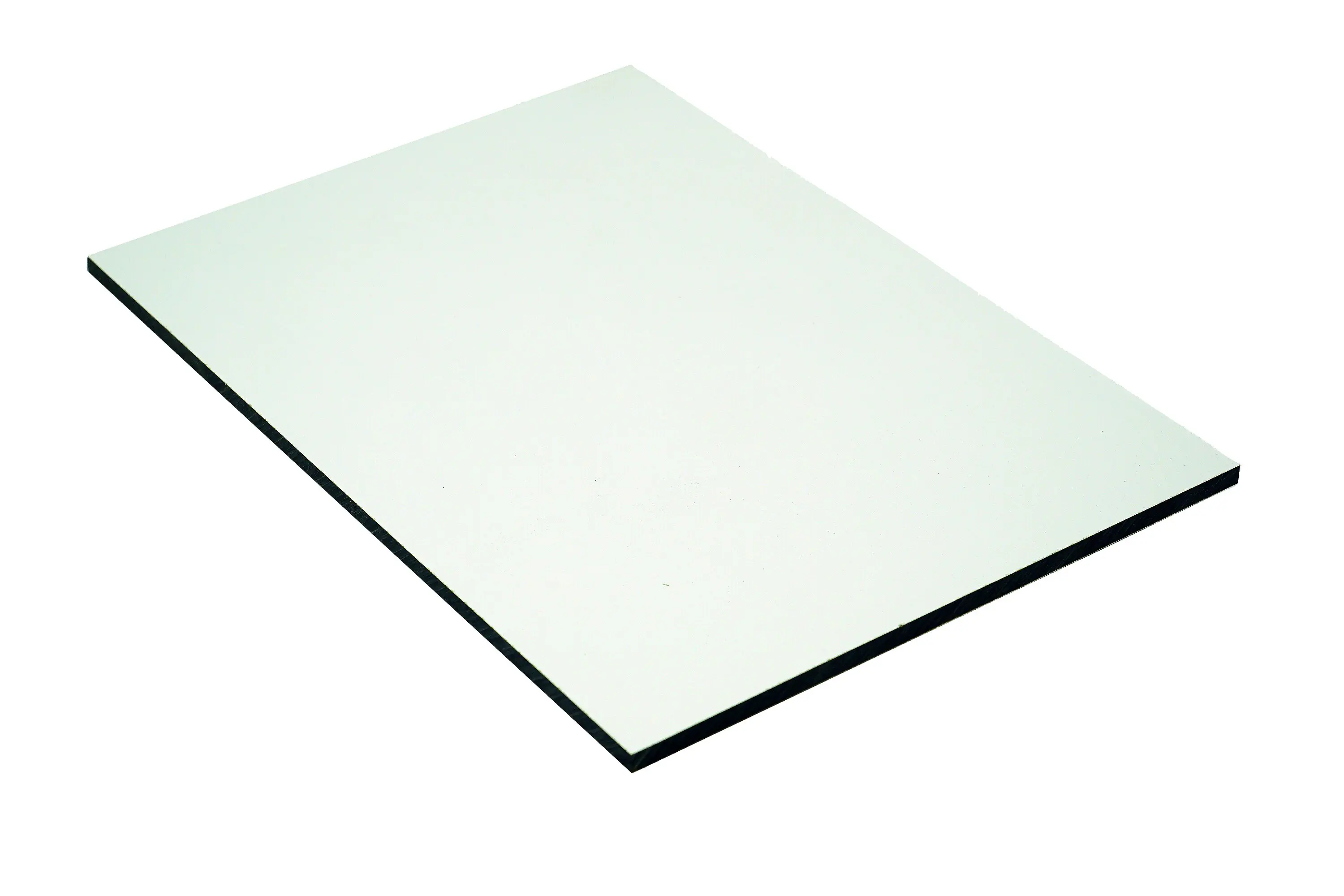 Bauallzweckplatte auf Maß HPL 6 mm weiß