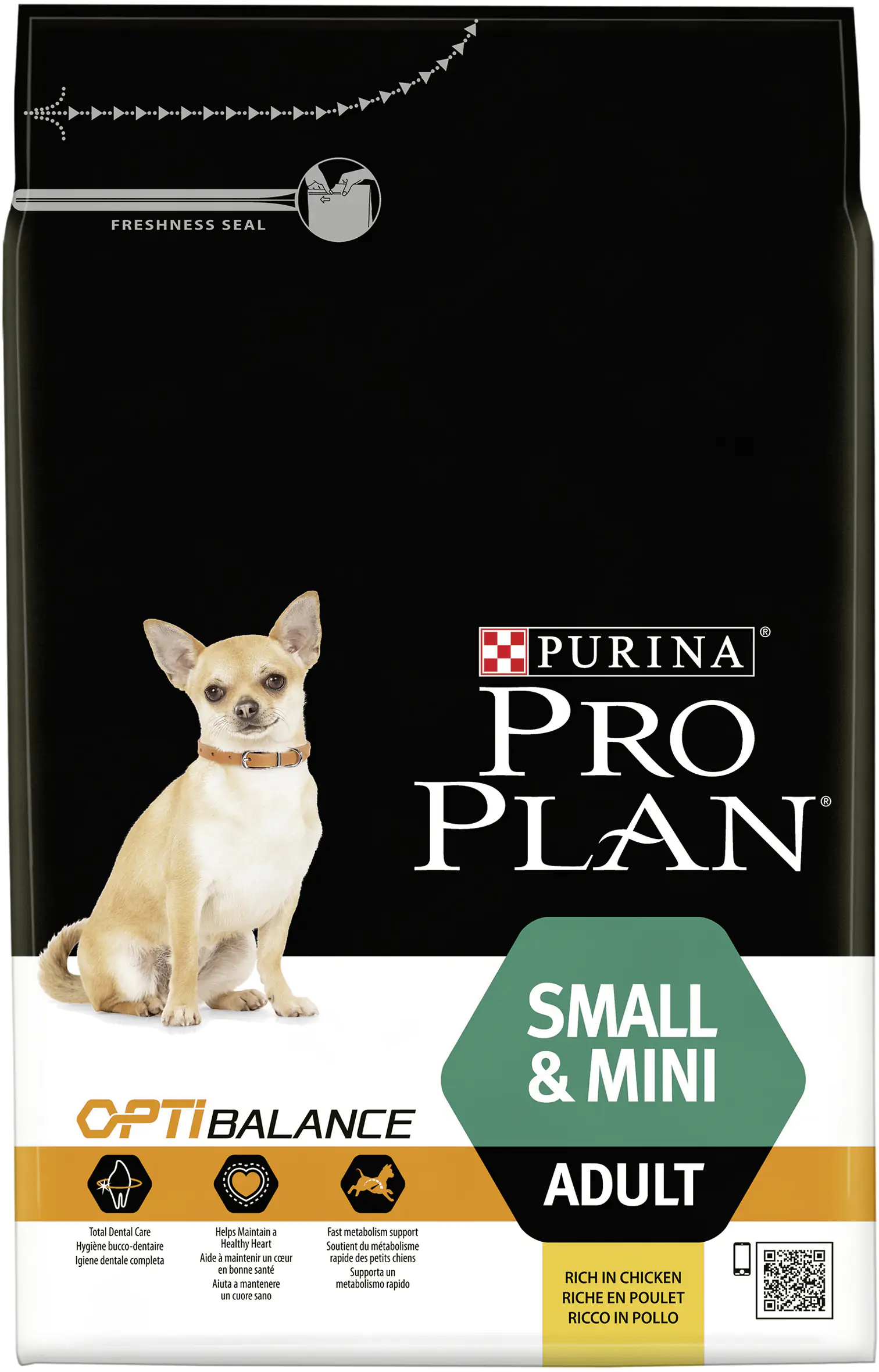Purina PRO PLAN Dog Small & Mini Adult Huhn trocken 3 kg