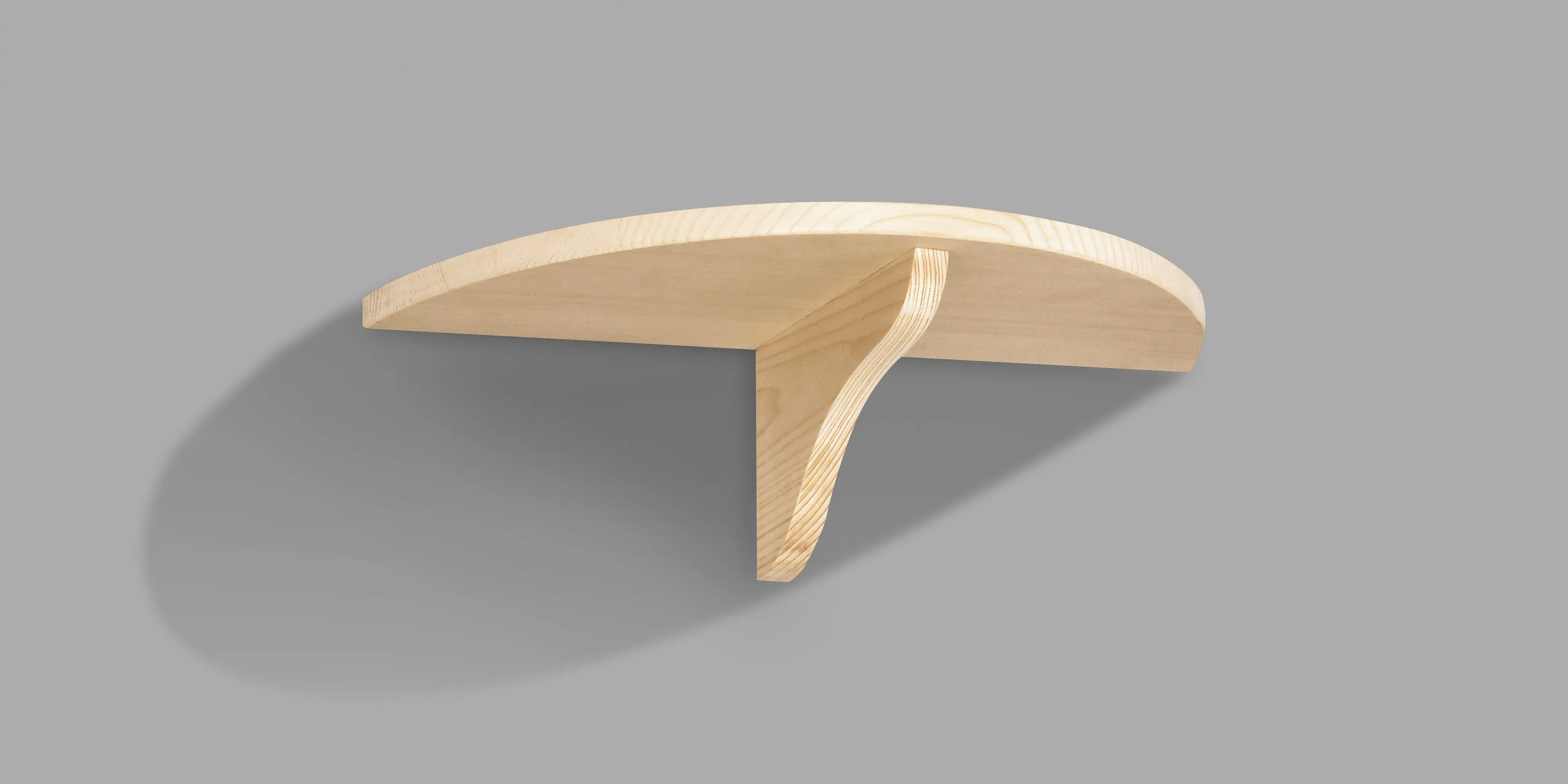 Dolle Wandregal Pur 44 x 18 cm Leimholz