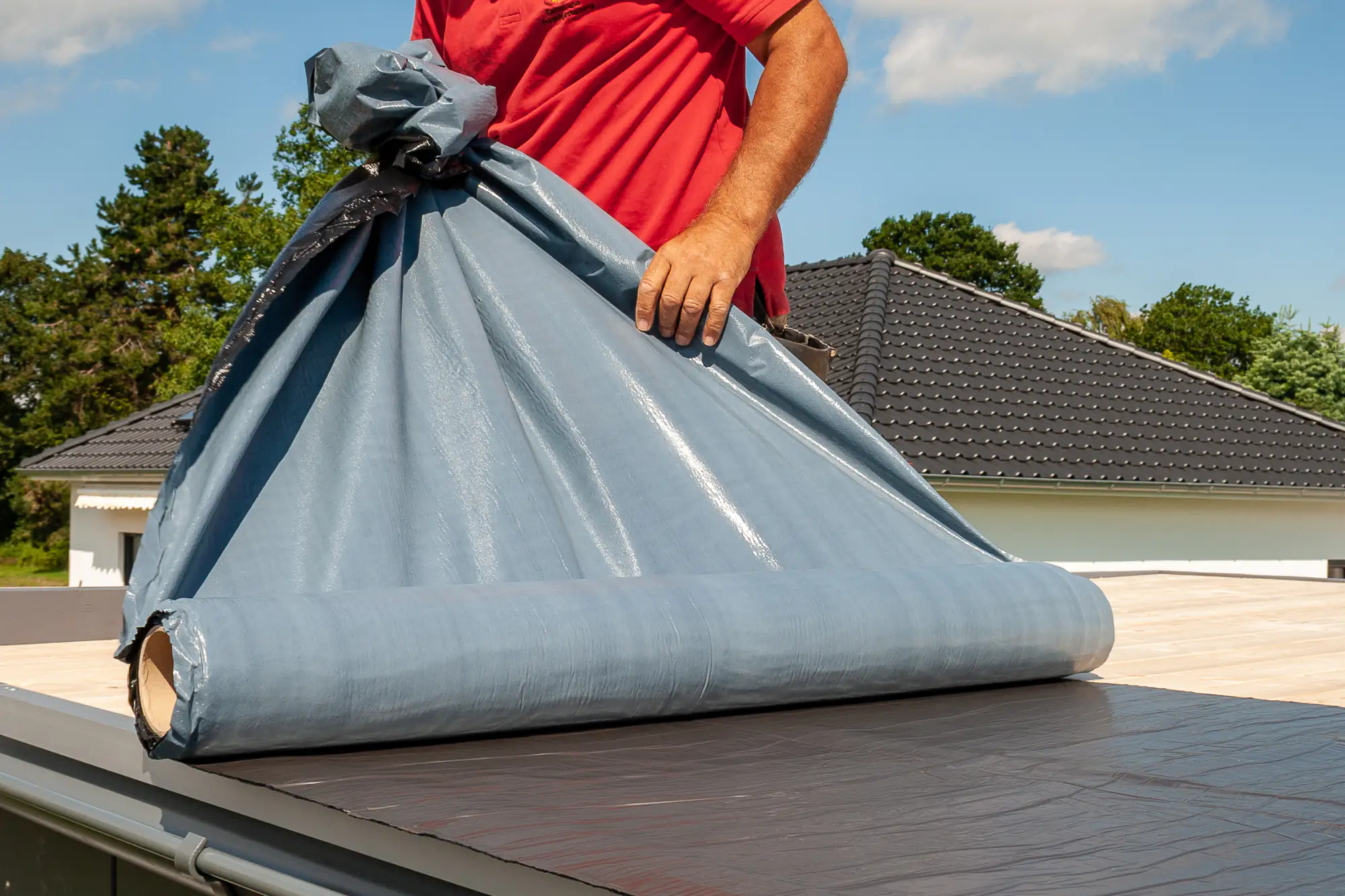 SKAN HOLZ Onduline KSK-M Dachbahn 500 x 100 cm selbstklebend