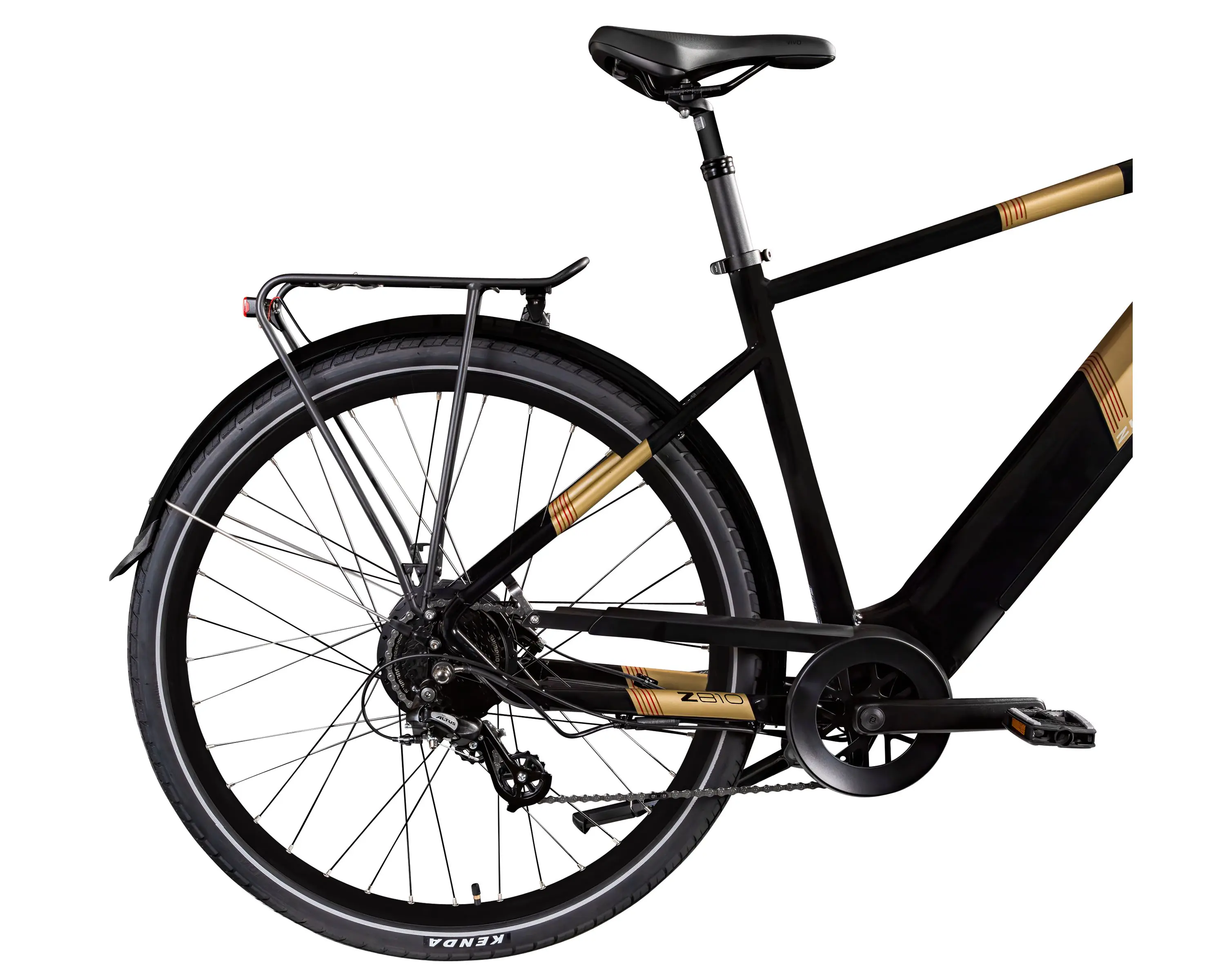 Zündapp E-Bike Z810 Trekking 28 Zoll 8-Gang 550 Wh schwarz beige