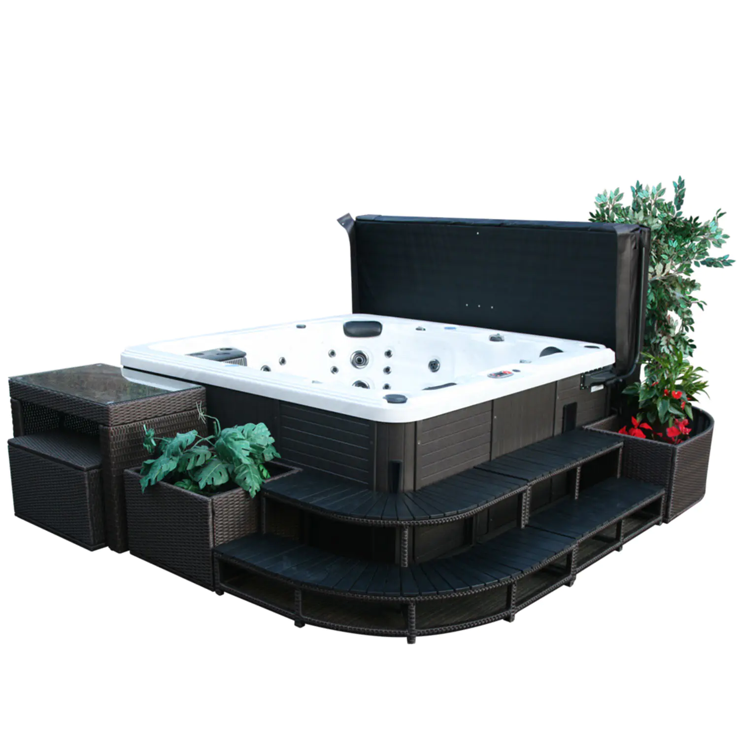 Canadian Spa Bar mit Hocker für Whirlpool Canadian Spa Bar mit Hocker für Whirlpool