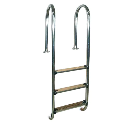 Weka Einhängeleiter aus Edelstahl 3 Stufen