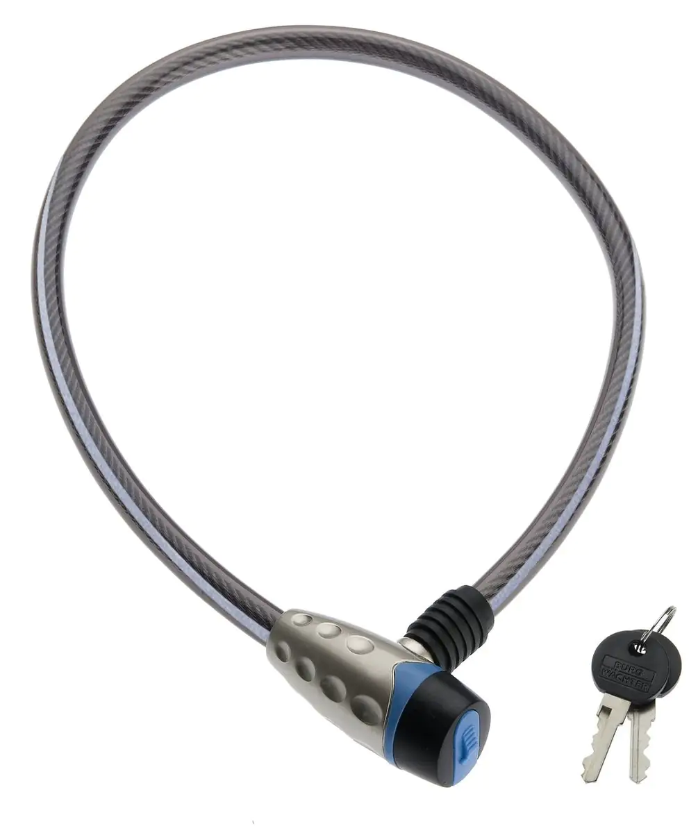 4003482341001_1 Burg Wächter Seilschloss 800mm Ø15mm schwarz