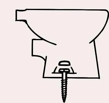 Ersatzabdeckkappen für WC-Befestigung / chrom