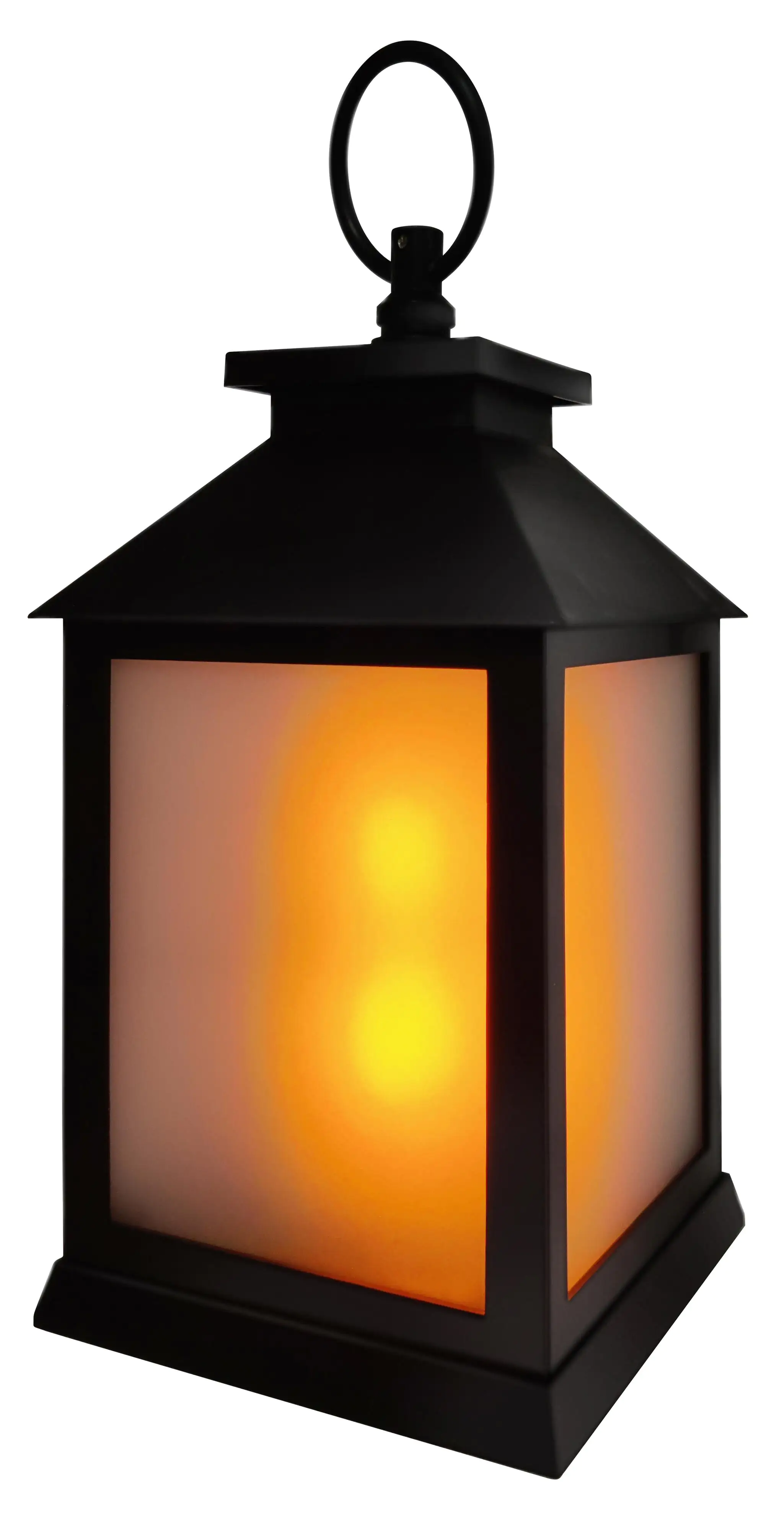 TrendLine LED Laterne schwarz 10,5 x 10,5 x 21 cm batteriebetrieben mit Timer TrendLine LED Laterne schwarz 10,5 x 10,5 x 21 cm batteriebetrieben mit Timer