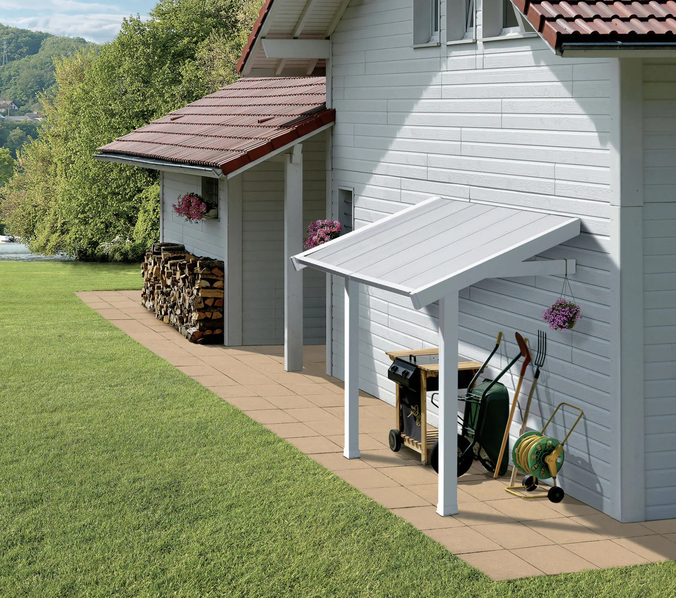 Grosfillex Schleppdach 119 x 222 x 188 cm Grosfillex Schleppdach 119 x 222 x 188 cm