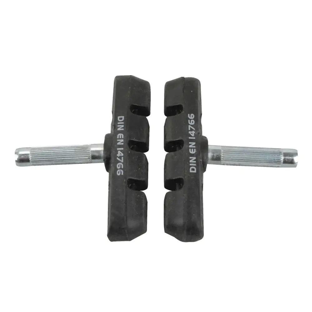 Fischer V-Brake Bremsschuhe klemmbar für Alu- und Stahlfelgen