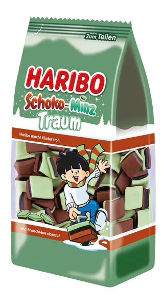 Haribo Lakritz Konfekt Schoko-Minz Traum 300 g