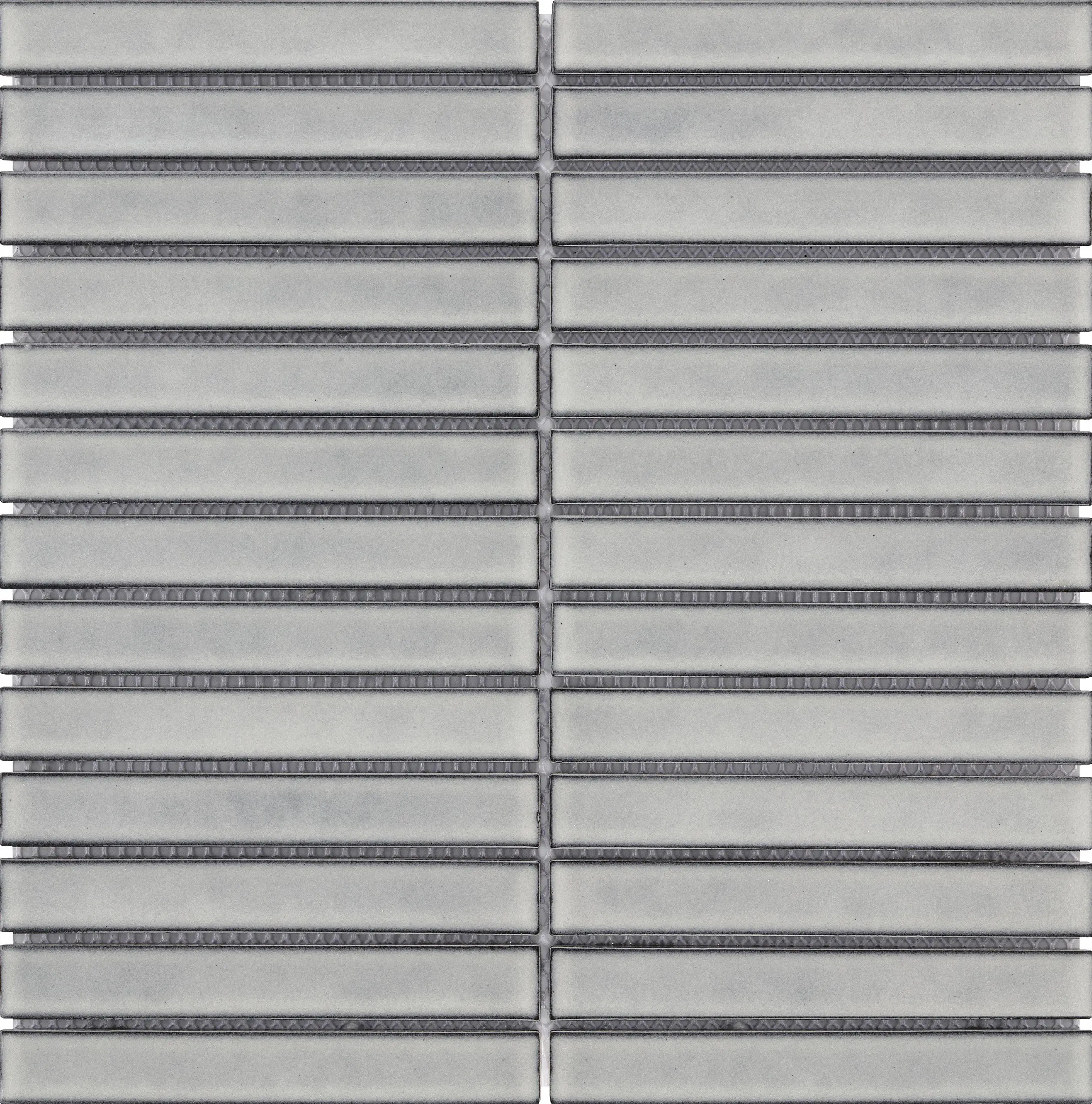 Mosaikfliese Sticks 29,6 x 29,9 cm grau Steinmaß: 14,5 x 2 cm Mosaikfliese Sticks 29,6 x 29,9 cm grau Steinmaß: 14,5 x 2 cm