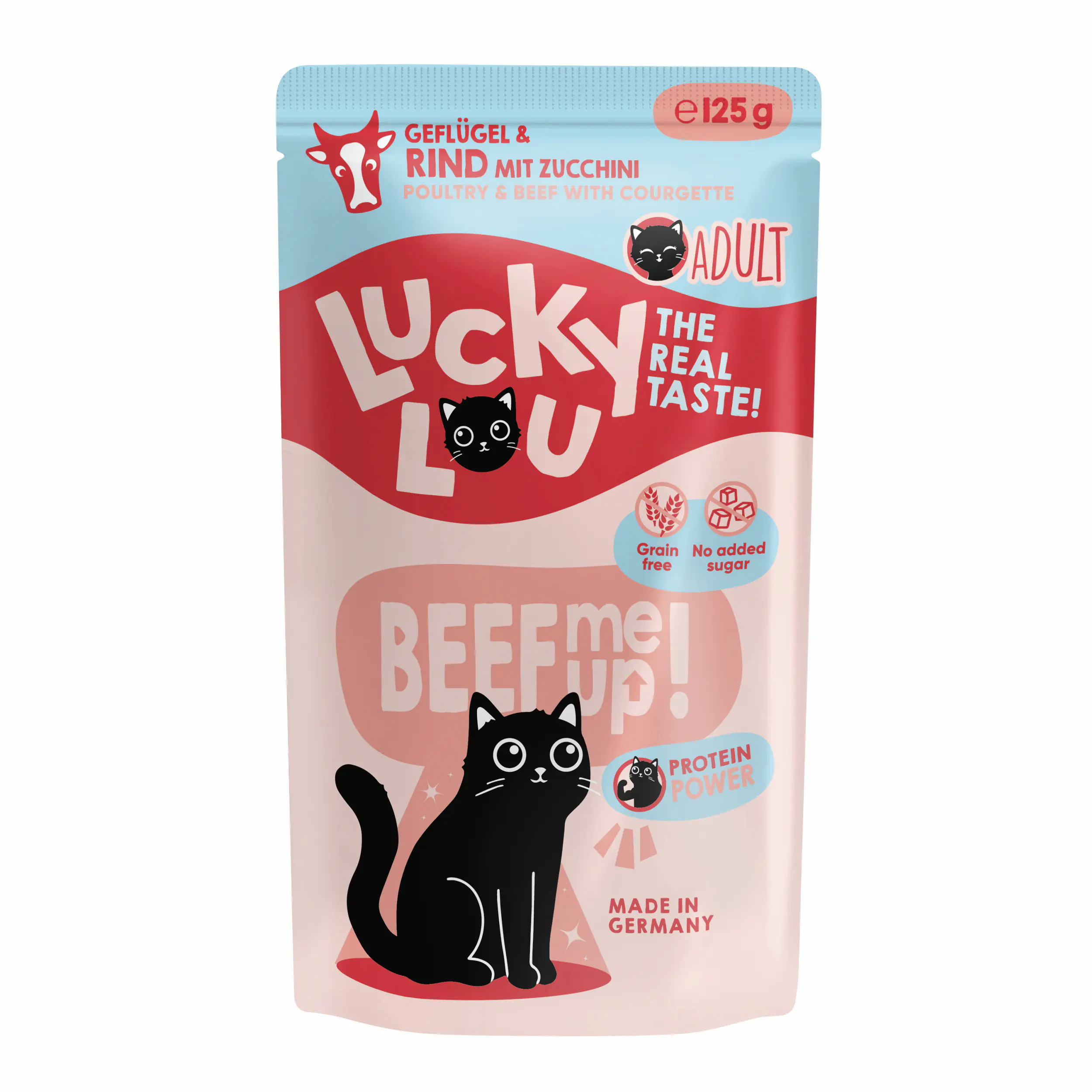 Lucky Lou Lifestage Adult Geflügel und Rind 125g Lucky Lou Lifestage Adult Geflügel und Rind 125g