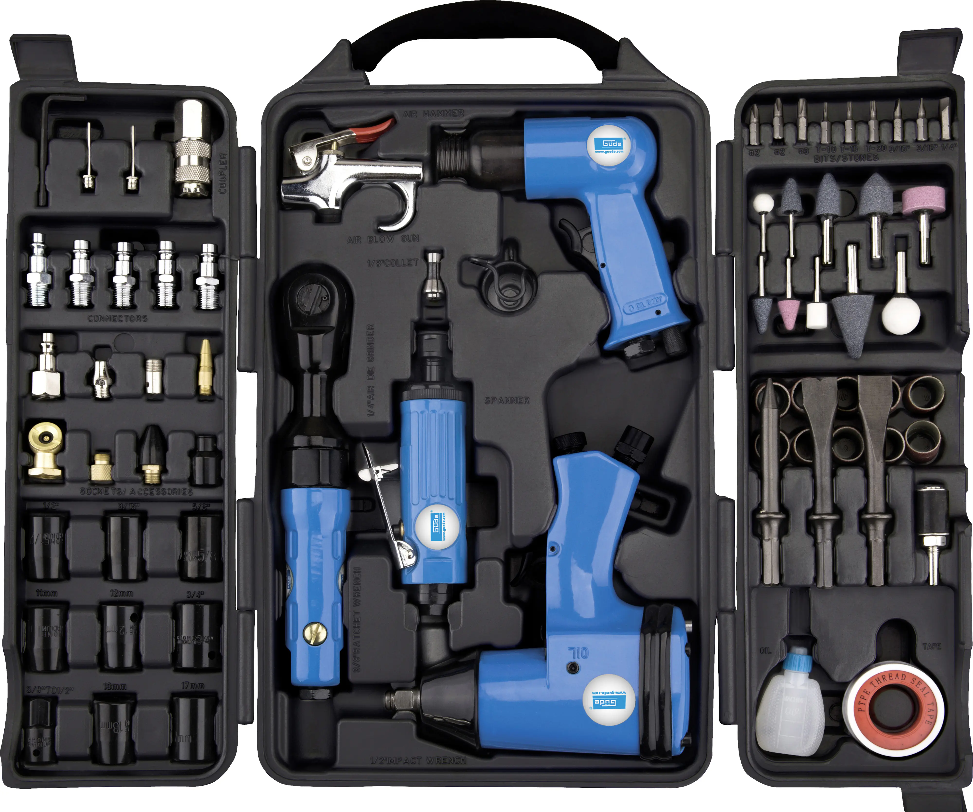 Güde Druckluftgeräte-Set 71-teilig