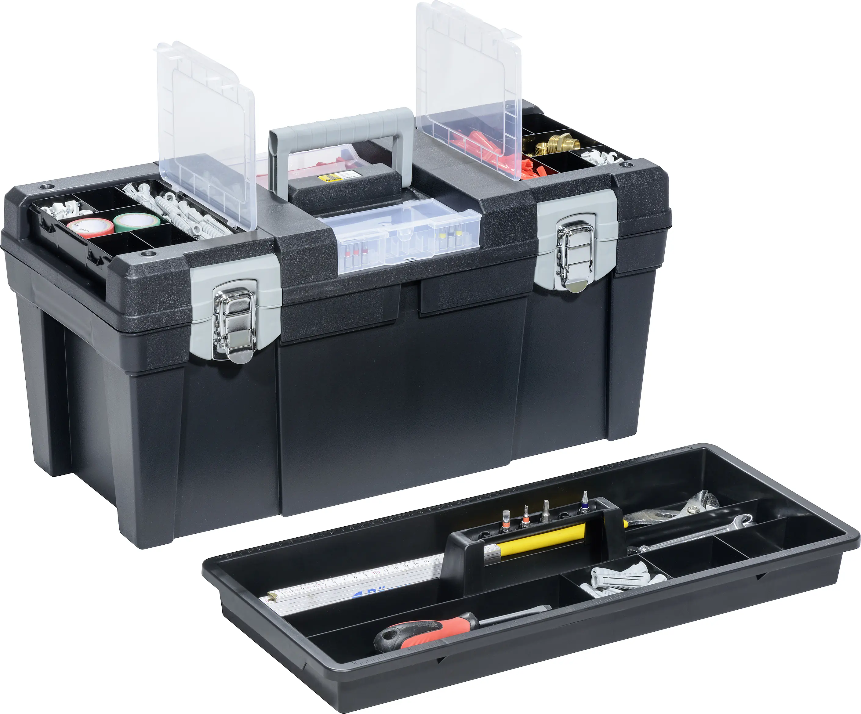 Allit Werkzeugkoffer McPlus Promo S 23 schwarz PP 33 l ohne Inhalt