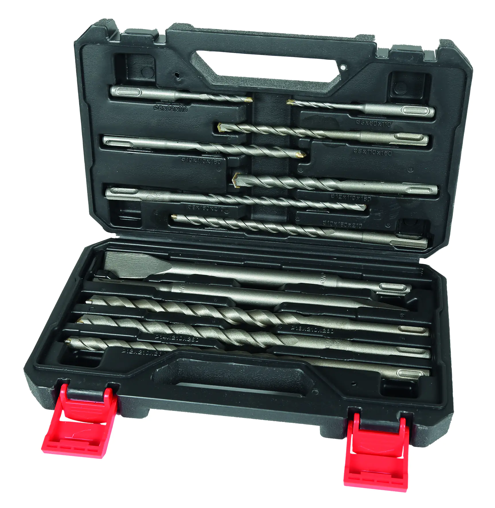 Einhell SDS-Plus Bohr-Meissel-Set 12-teilig Einhell SDS-Plus Bohr-Meissel-Set 12-teilig