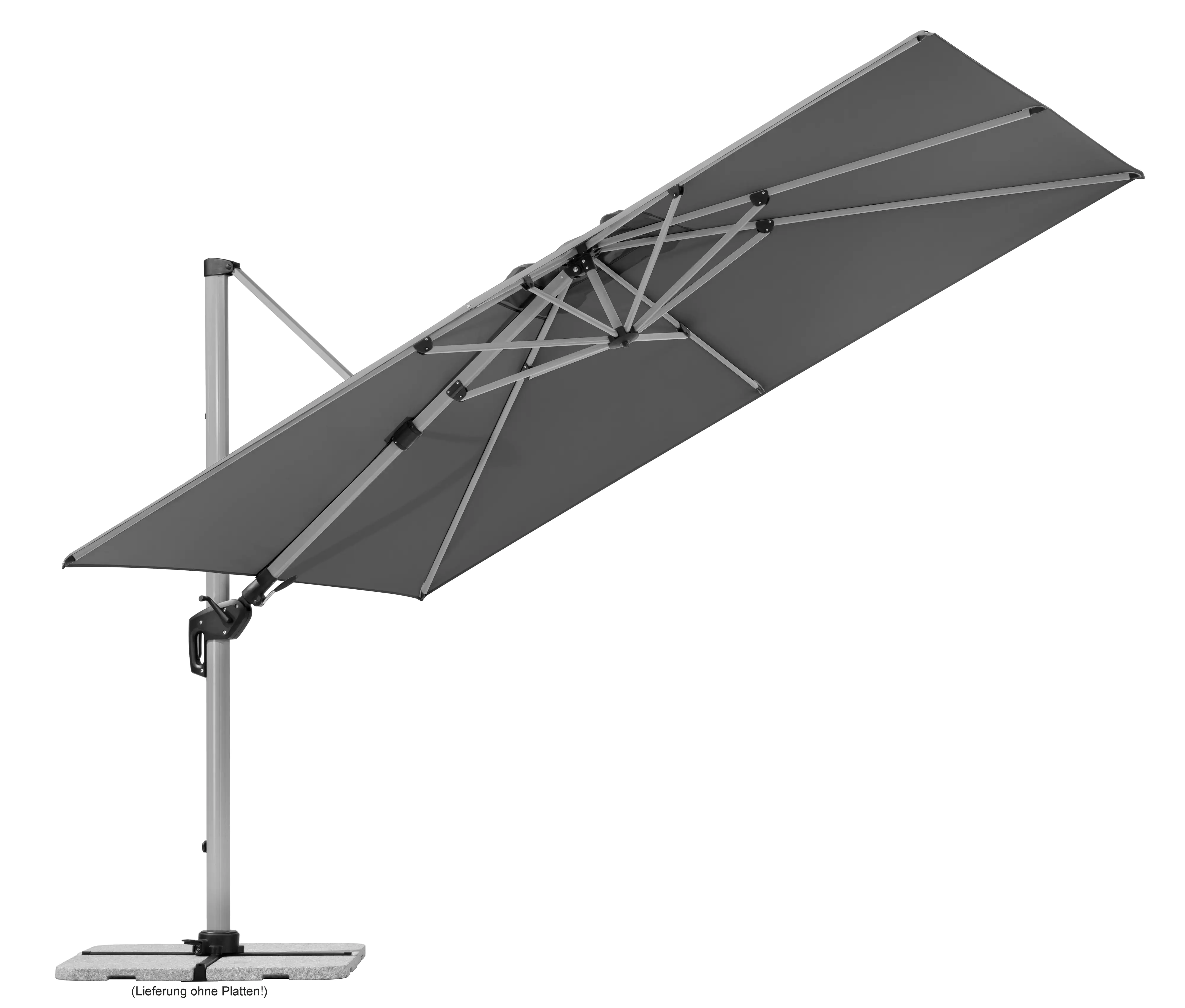 Schneider Ampelschirm Bermuda anthrazit 260 x 350 cm Schneider Ampelschirm Bermuda anthrazit 260 x 350 cm